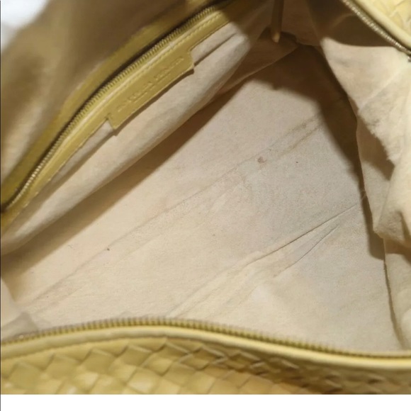 Auth Bottega Veneta Hand Bag  Yellow Leather - Picture 9 of 9